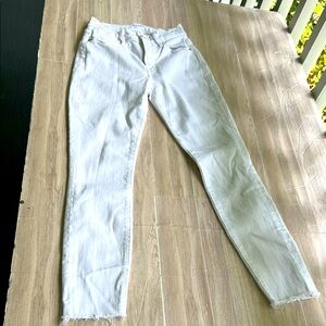 Frame Denim Women's White Skinny Jeans